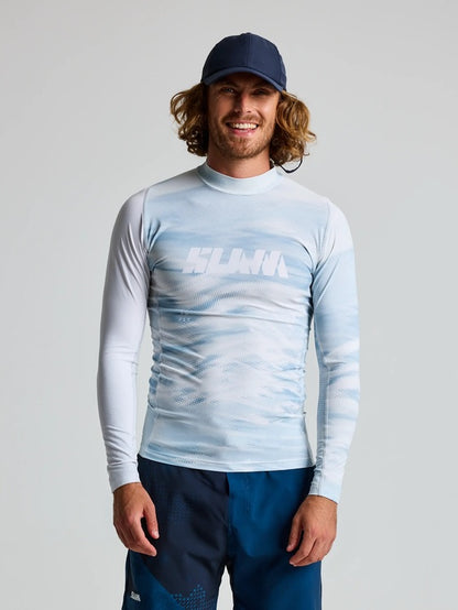 Camiseta técnica hombre manga larga SLAM – UPF50+, secado rápido