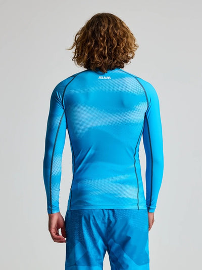 Camiseta técnica rashguard hombre manga larga UPF50+ secado rápido SLAM