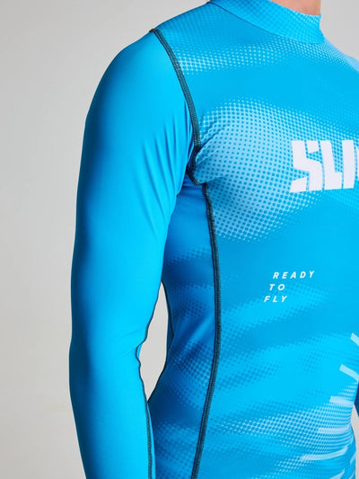 Camiseta técnica rashguard hombre manga larga UPF50+ secado rápido SLAM
