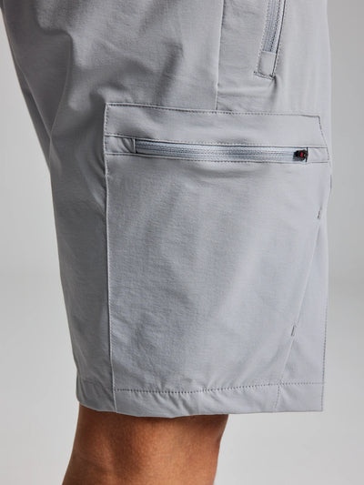 Bermudas técnicas cargo para hombre – Aluminio