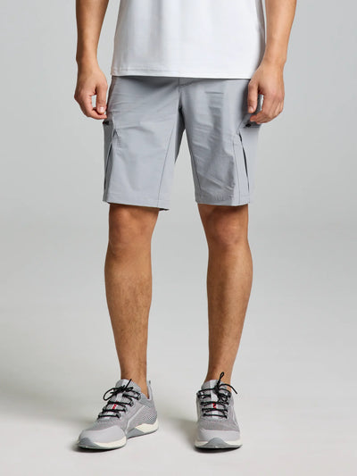 Bermudas técnicas cargo para hombre – Aluminio