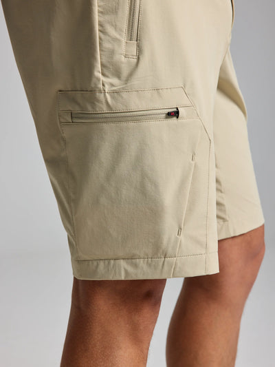 Bermudas técnicas cargo para hombre – Beige
