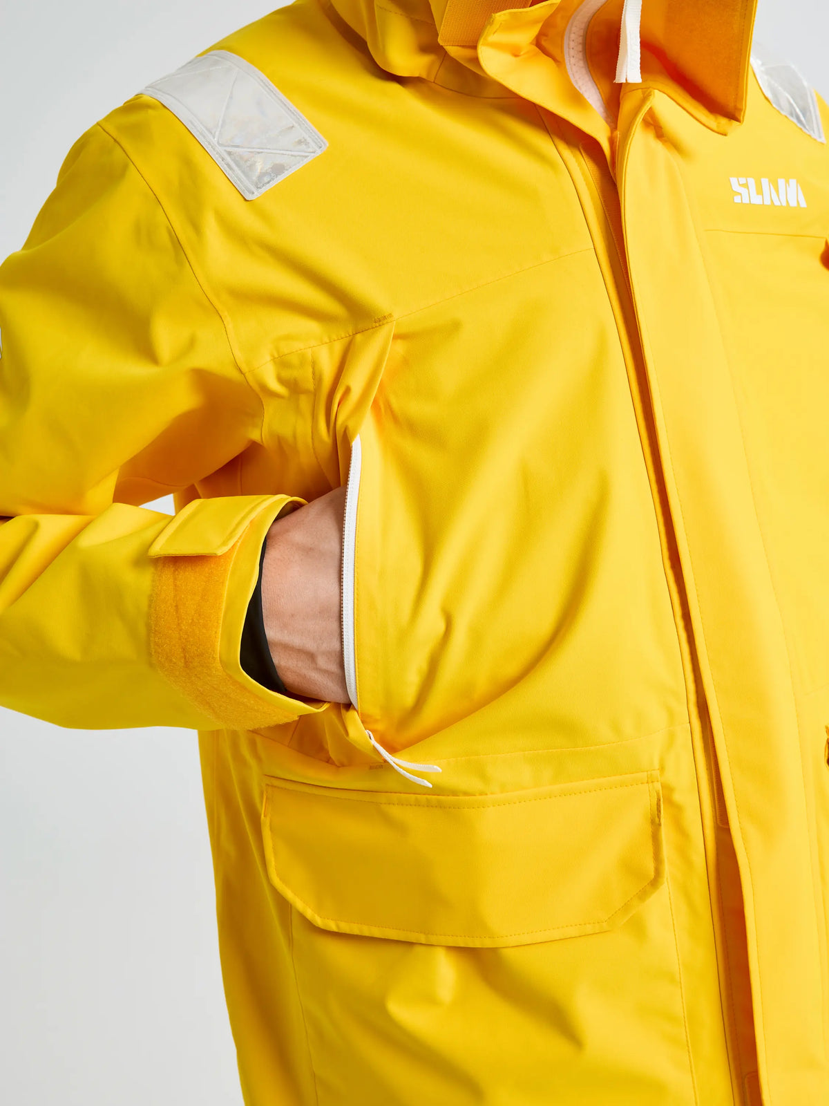 Chaqueta impermeable Altura 15000 transpirable 15000 Yellow SLAM