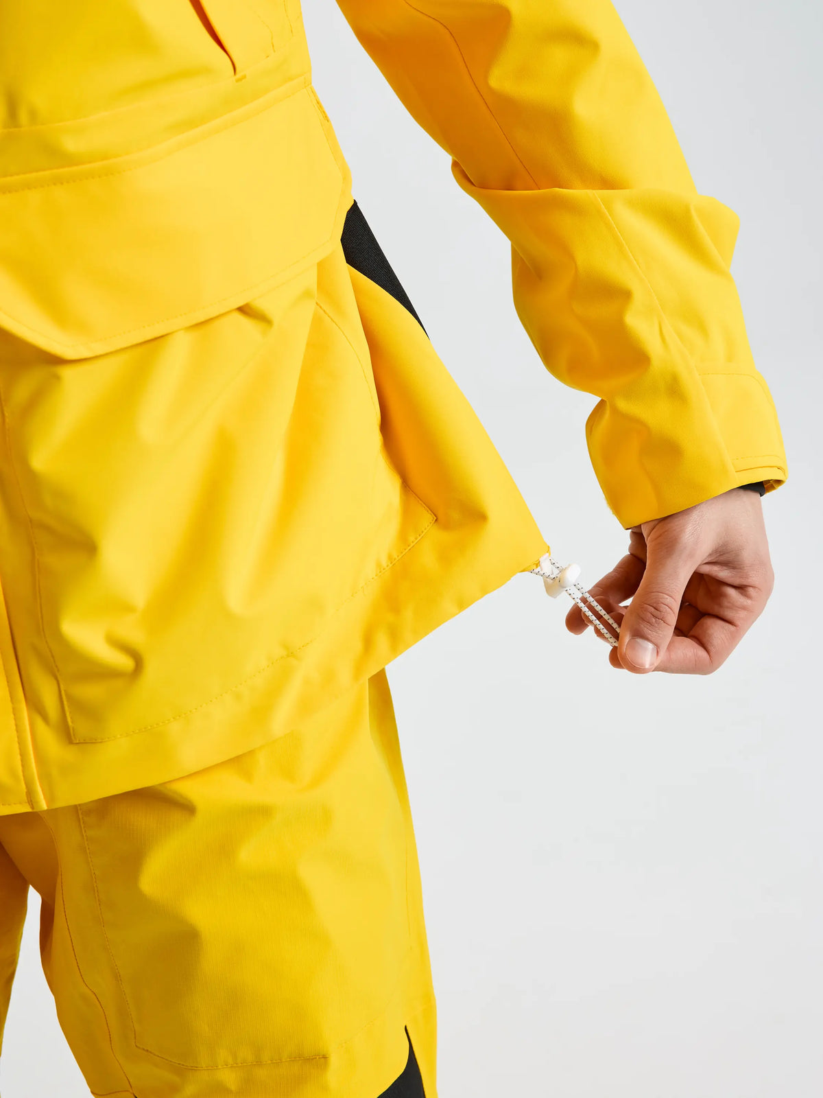 Chaqueta impermeable Altura 15000 transpirable 15000 Yellow SLAM