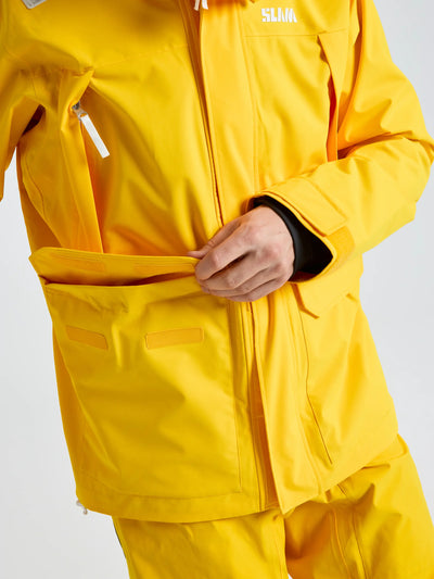 Chaqueta impermeable Altura 15000 transpirable 15000 Yellow SLAM