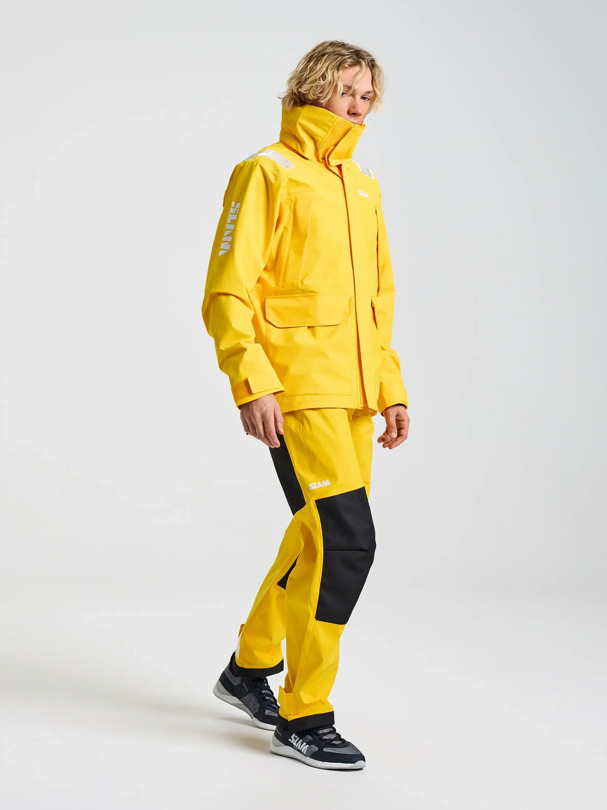 Chaqueta impermeable Altura 15000 transpirable 15000 Yellow SLAM
