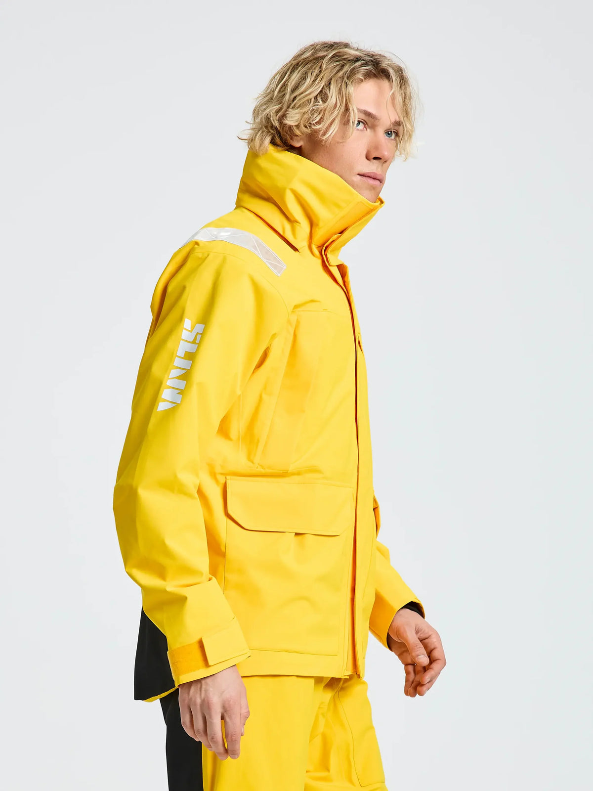Chaqueta impermeable Altura 15000 transpirable 15000 Yellow SLAM