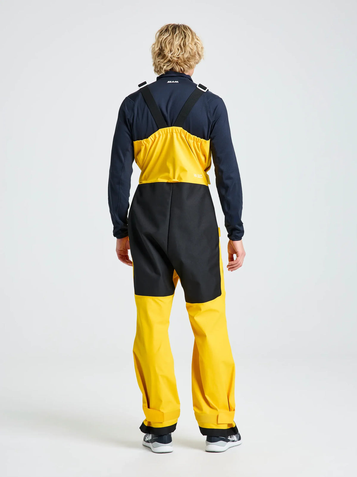 Peto impermeable Altura Bib amarillo SLAM 20000 mm