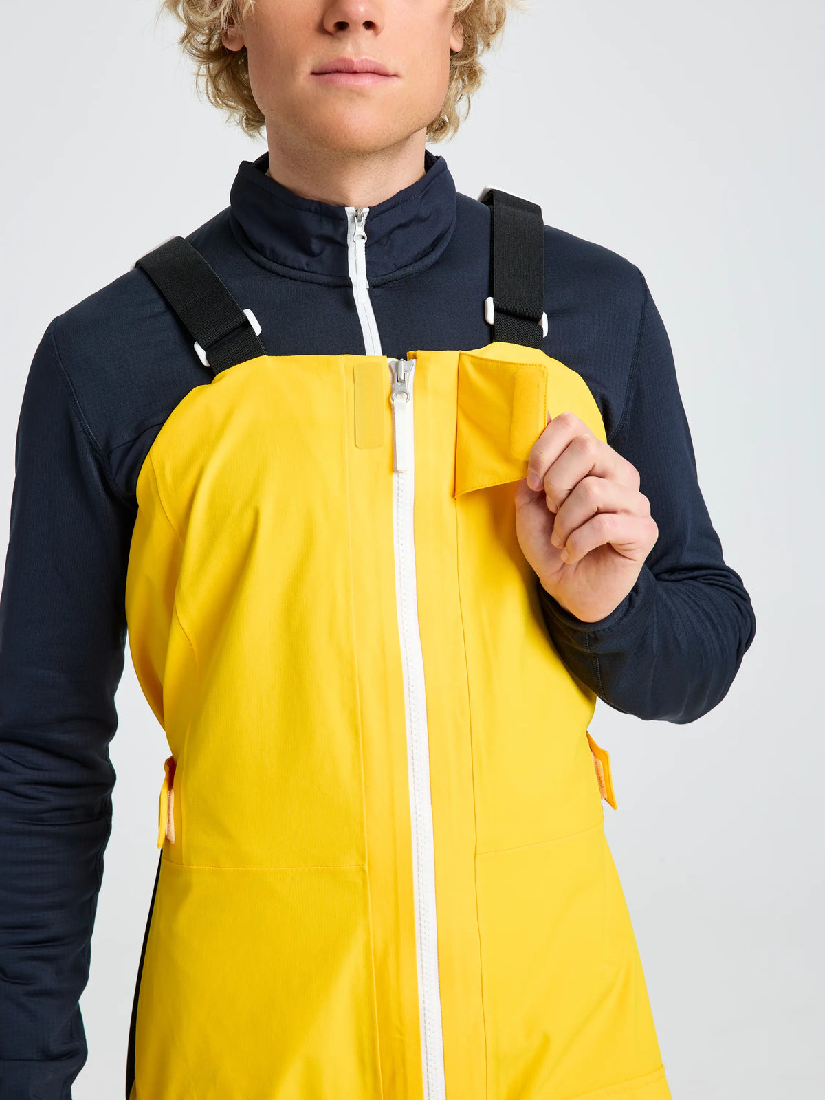 Peto impermeable Altura Bib amarillo SLAM 20000 mm