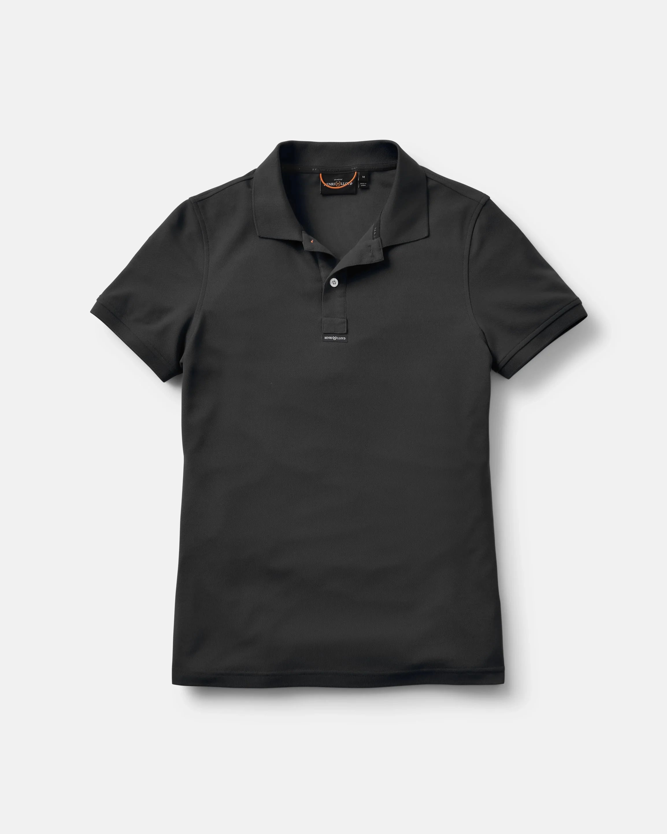 Polo Dri-Fast de manga corta para mujer – Negro