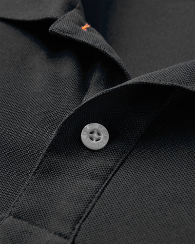 Polo Dri-Fast de manga corta para mujer – Negro