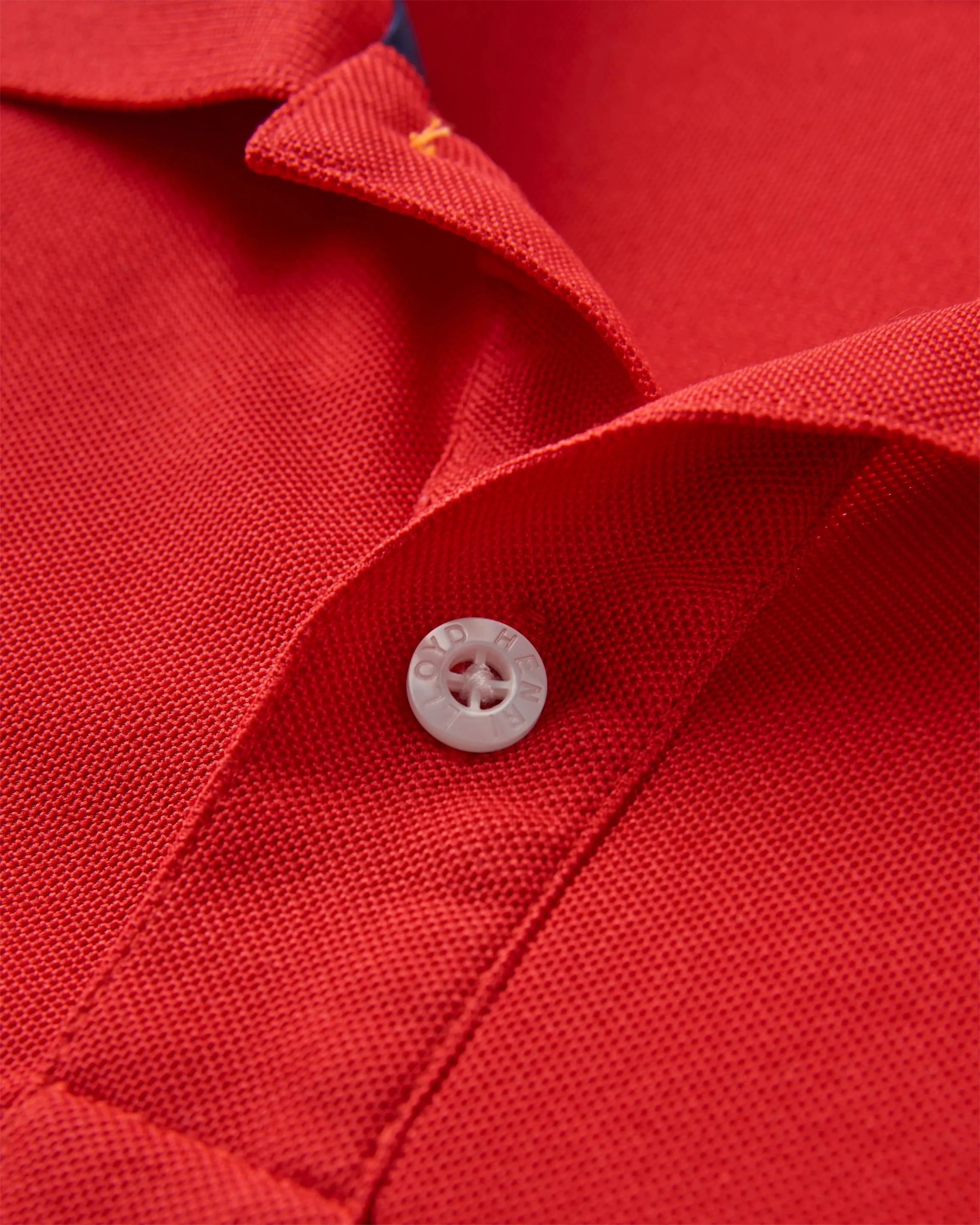 Polo Dri-Fast de manga corta para mujer – Rojo