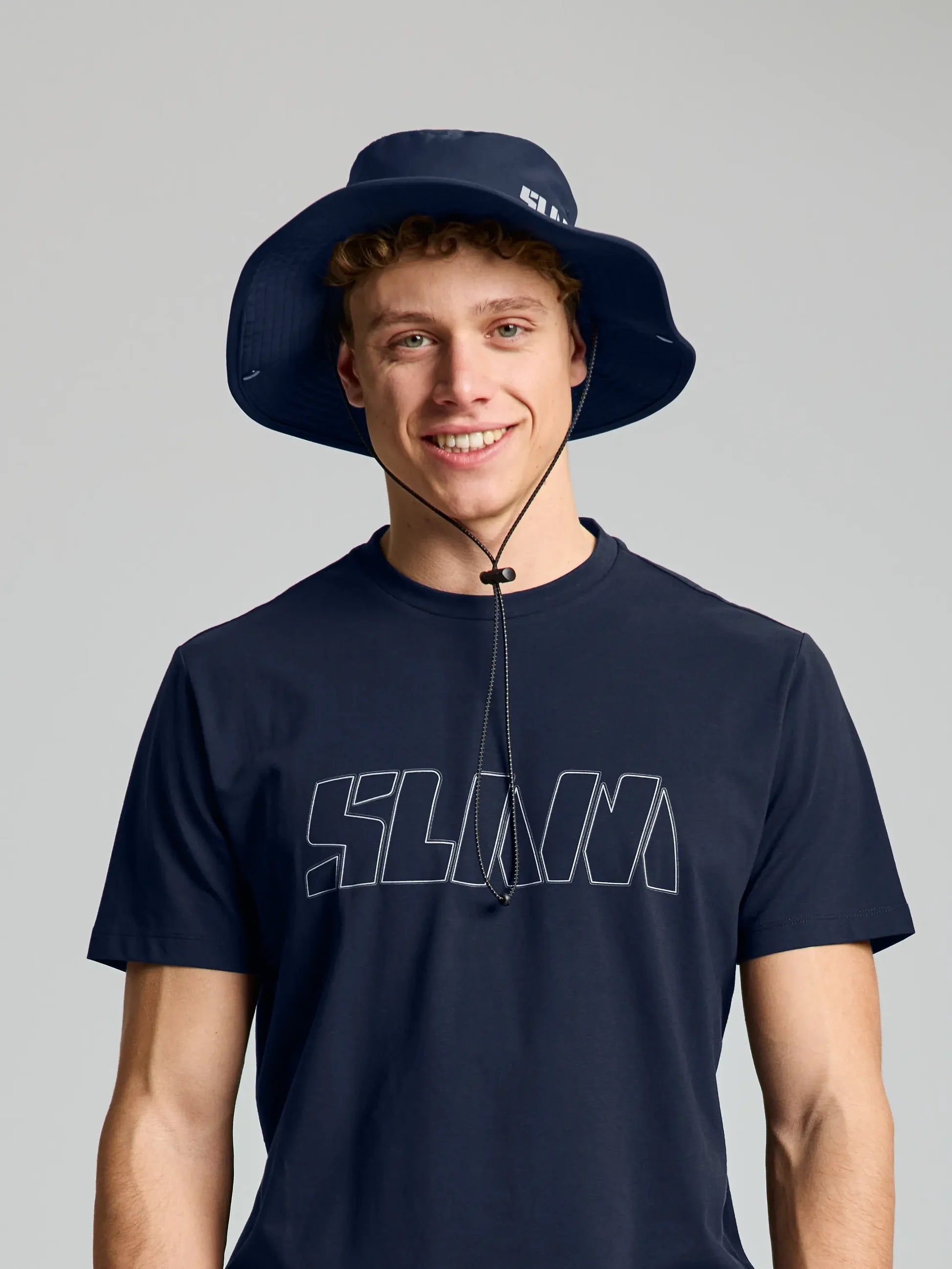 Gorro SLAM Brimmed Hat ala ancha UPF 50+ NAVY
