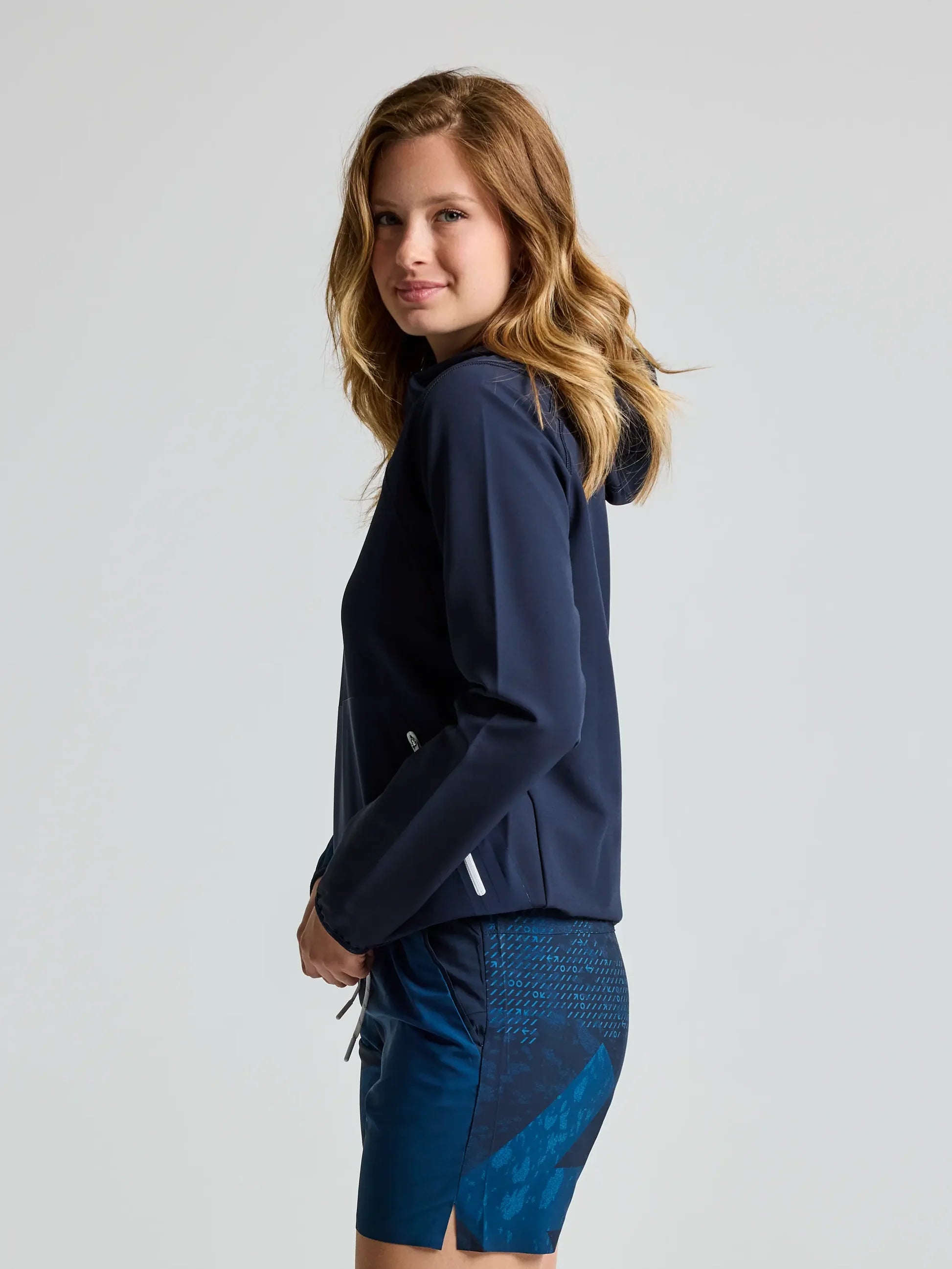 Foil WS Tech Hoodie – Navy