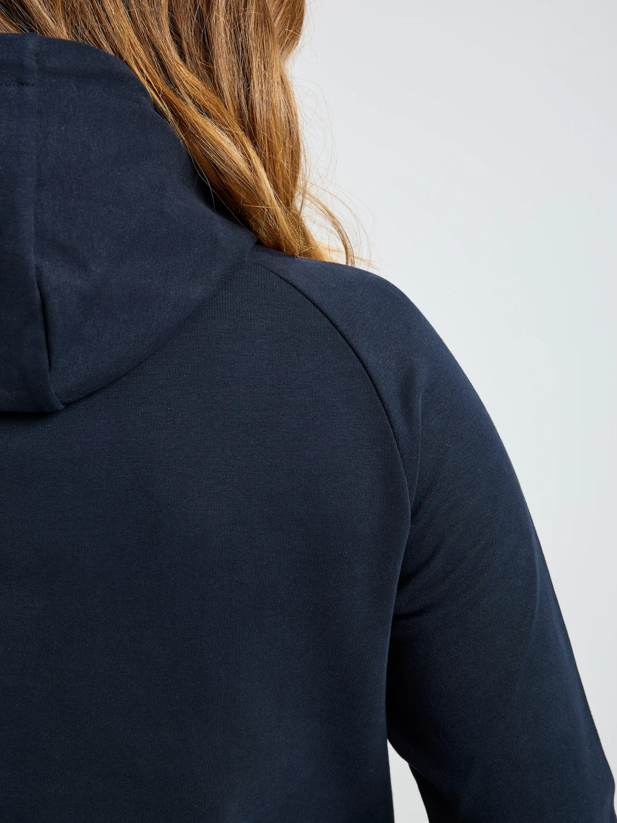 Sudadera con capucha bolsillo canguro Logo WS navy mujer SLAM