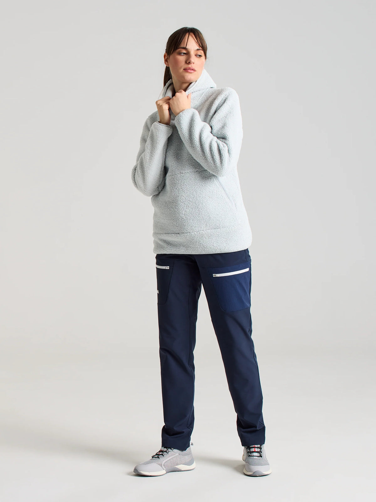 Sudadera mujer Logo Heavy Hoodie con forro polar SLAM