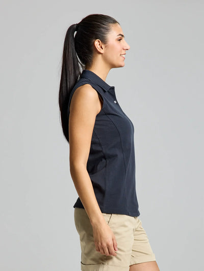 Polo sin mangas mujer Dock WS ligero transpirable SLAM