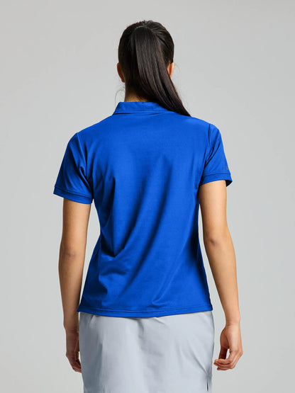 Polo Técnico Mujer – Tech Piqué Polo - Azul de SLAM