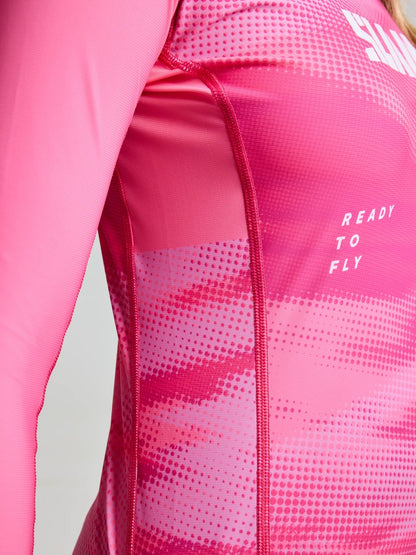 Camiseta técnica mujer manga larga – UPF50, secado rápido