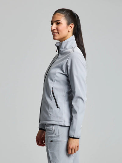 Chaqueta Softshell para mujer – Aluminio