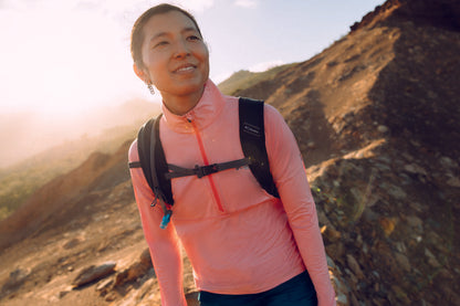 Camiseta técnica de manga larga para mujer con UPF50+