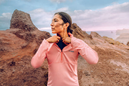 Camiseta técnica de manga larga para mujer con UPF50+