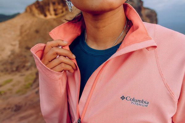 Camiseta técnica de manga larga para mujer con UPF50+