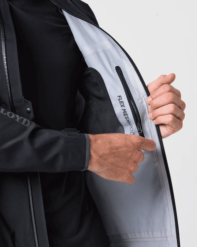 Chaqueta Dynamic hombre negra TP3 impermeable HENRY LLOYD
