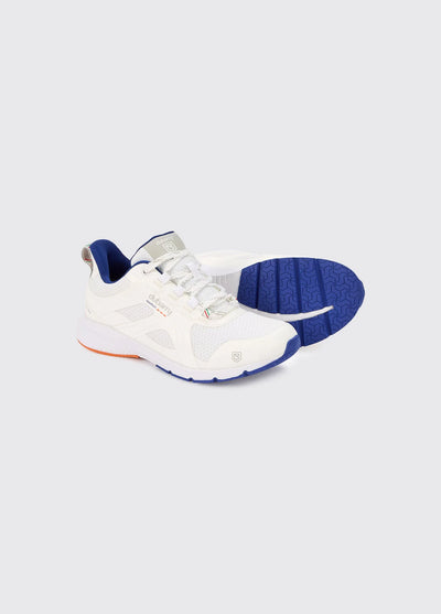 Zapatillas náuticas impermeables Cowes blancas para mujer DUBARRY