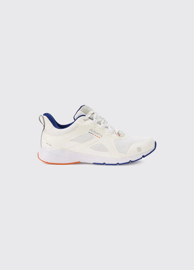 Zapatillas náuticas impermeables Cowes blancas para mujer DUBARRY
