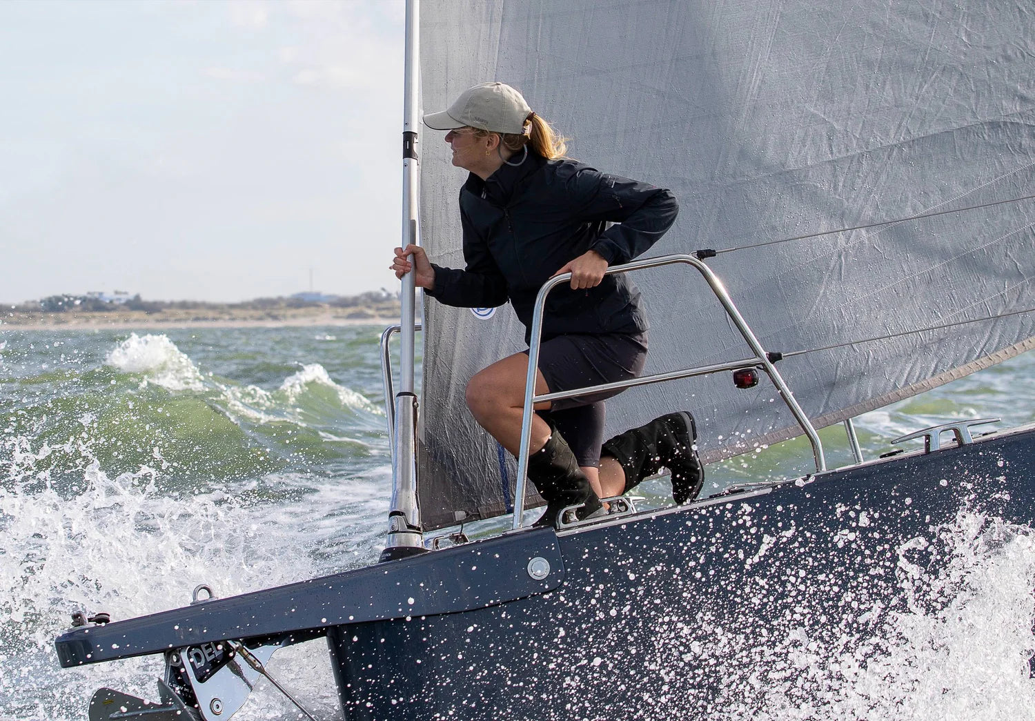 Chaqueta de mujer Corfu Crew GRAFITO - DUBARRY