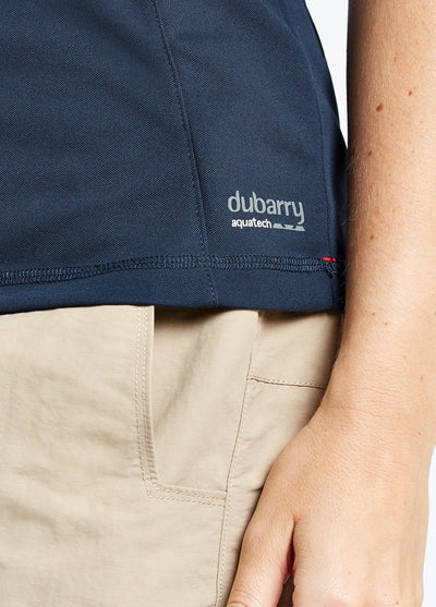 Polo técnico Riviera para mujer UPF 50+ - Navy