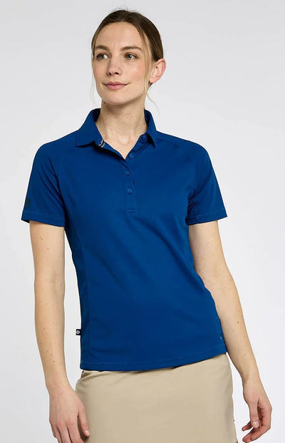Polo técnico Riviera para mujer UPF 50+ – Azul