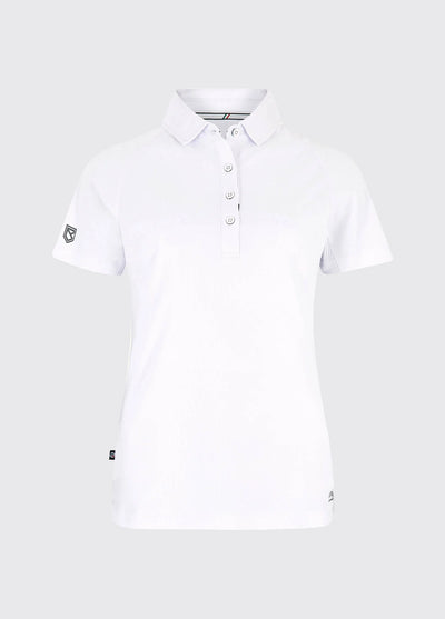 Polo técnico Riviera para mujer UPF 50+ – Blanco