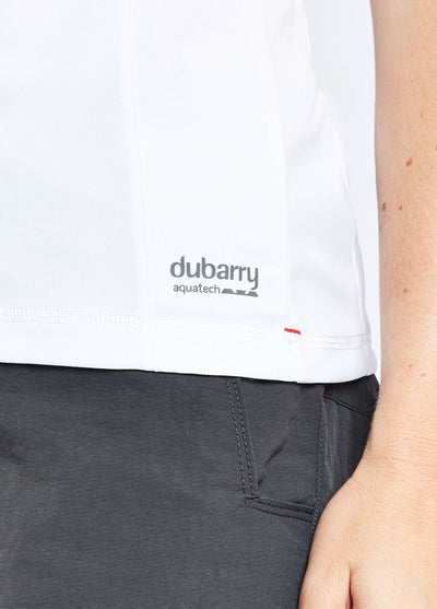 Polo técnico Riviera para mujer UPF 50+ – Blanco