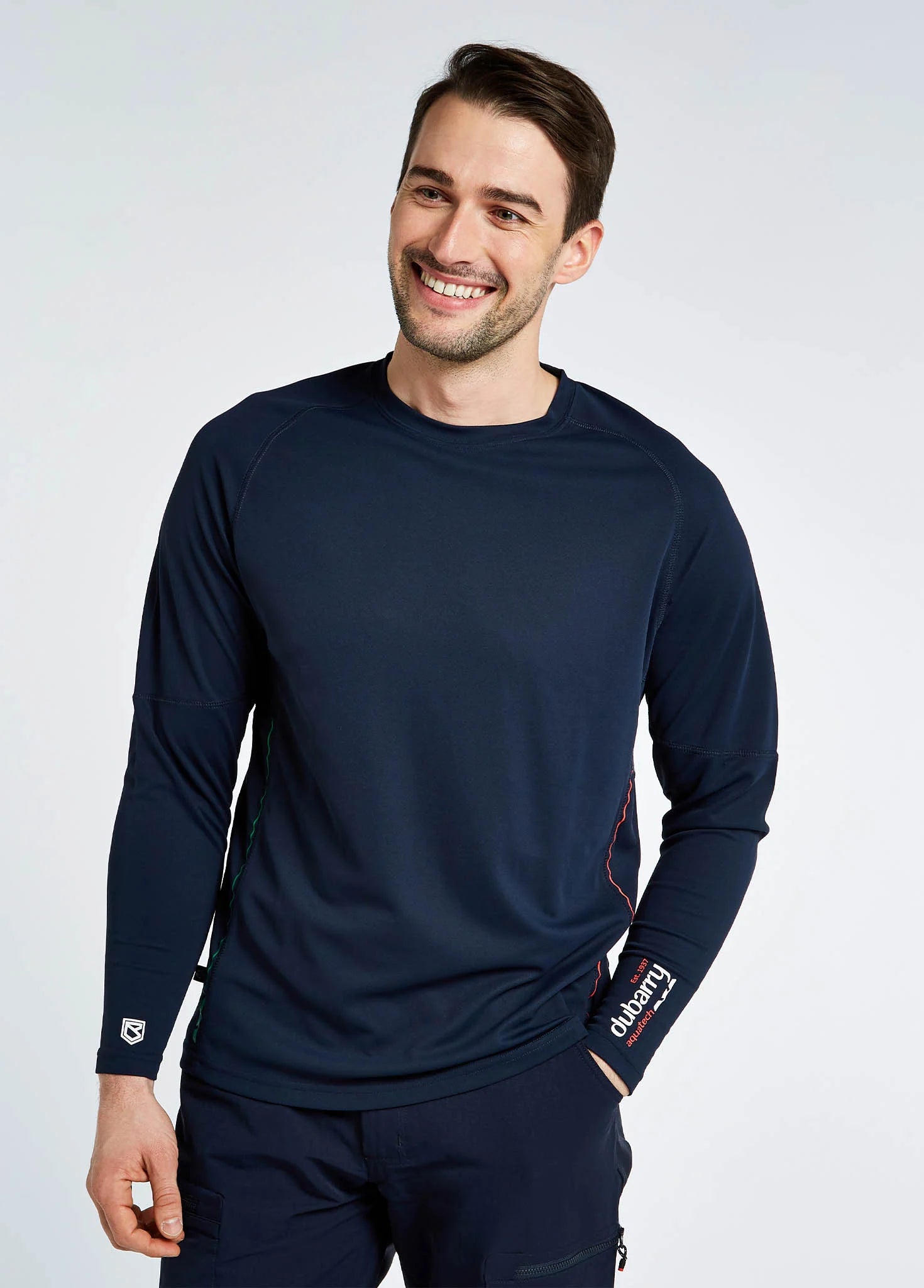 Camiseta técnica manga larga hombre UPF 50+ Dubarry Ancona