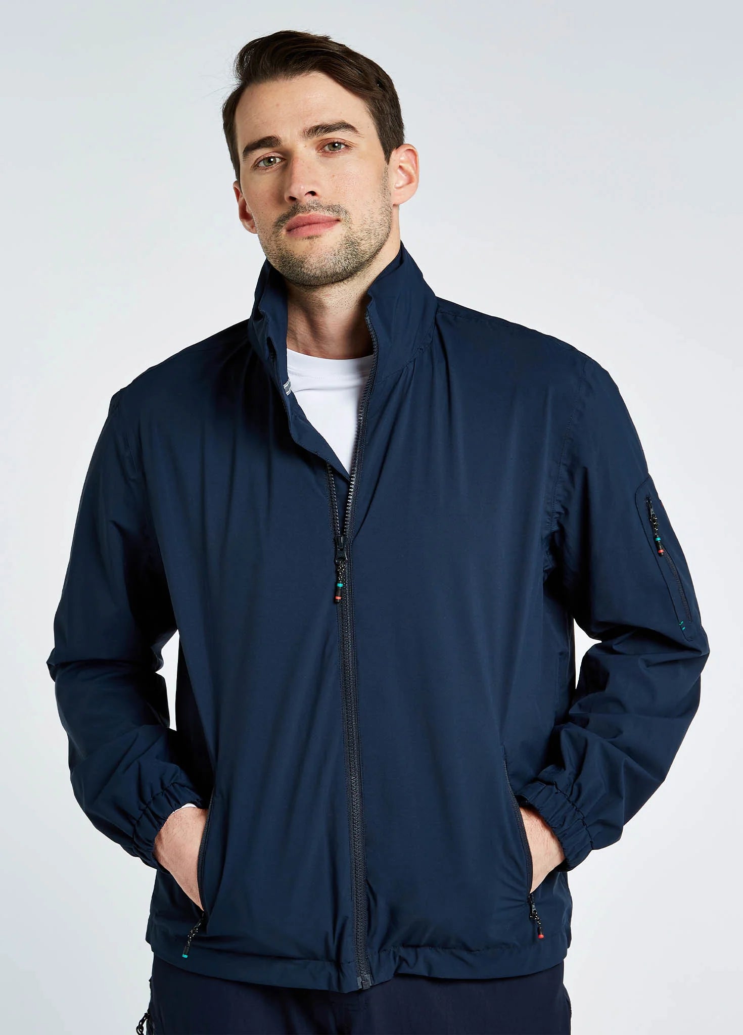 Chaqueta de cuello redondo con forro polar para hombre de DUBARRY