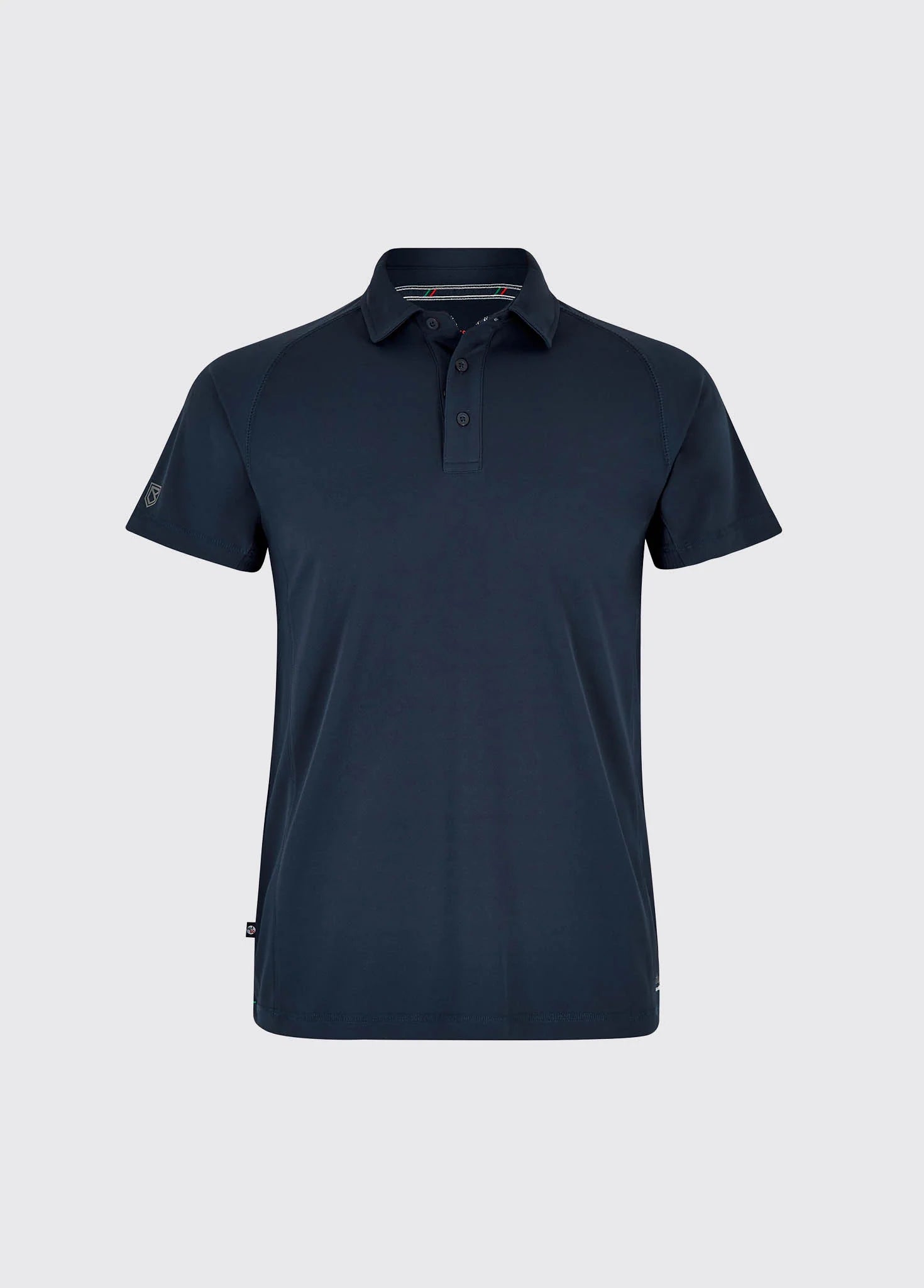 Polo técnico Menton hombre negro secado rápido UPF 50 DUBARRY