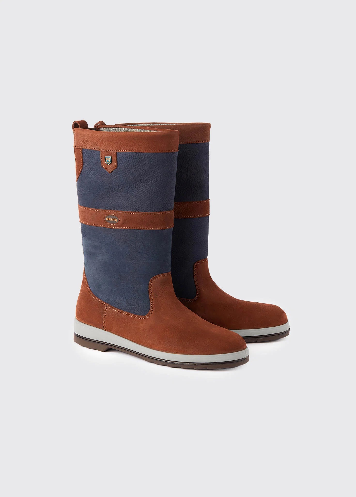 Bota náutica impermeable GORE-TEX hombre azul Dubarry Ultima