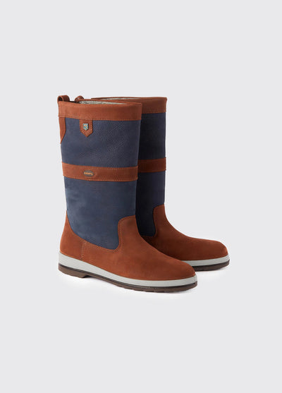 Bota náutica impermeable GORE-TEX hombre azul Dubarry Ultima