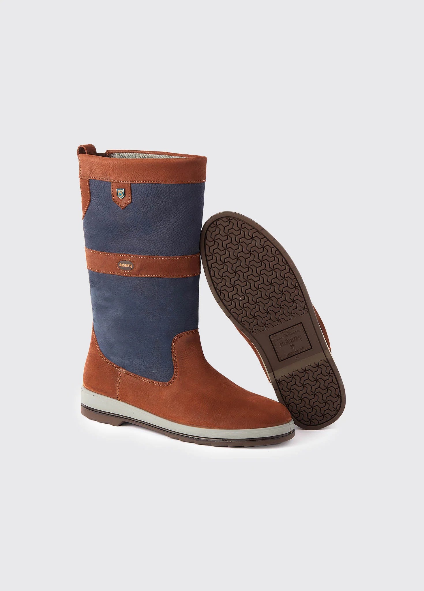 Bota náutica impermeable GORE-TEX hombre azul Dubarry Ultima