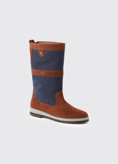 Bota náutica impermeable GORE-TEX hombre azul Dubarry Ultima