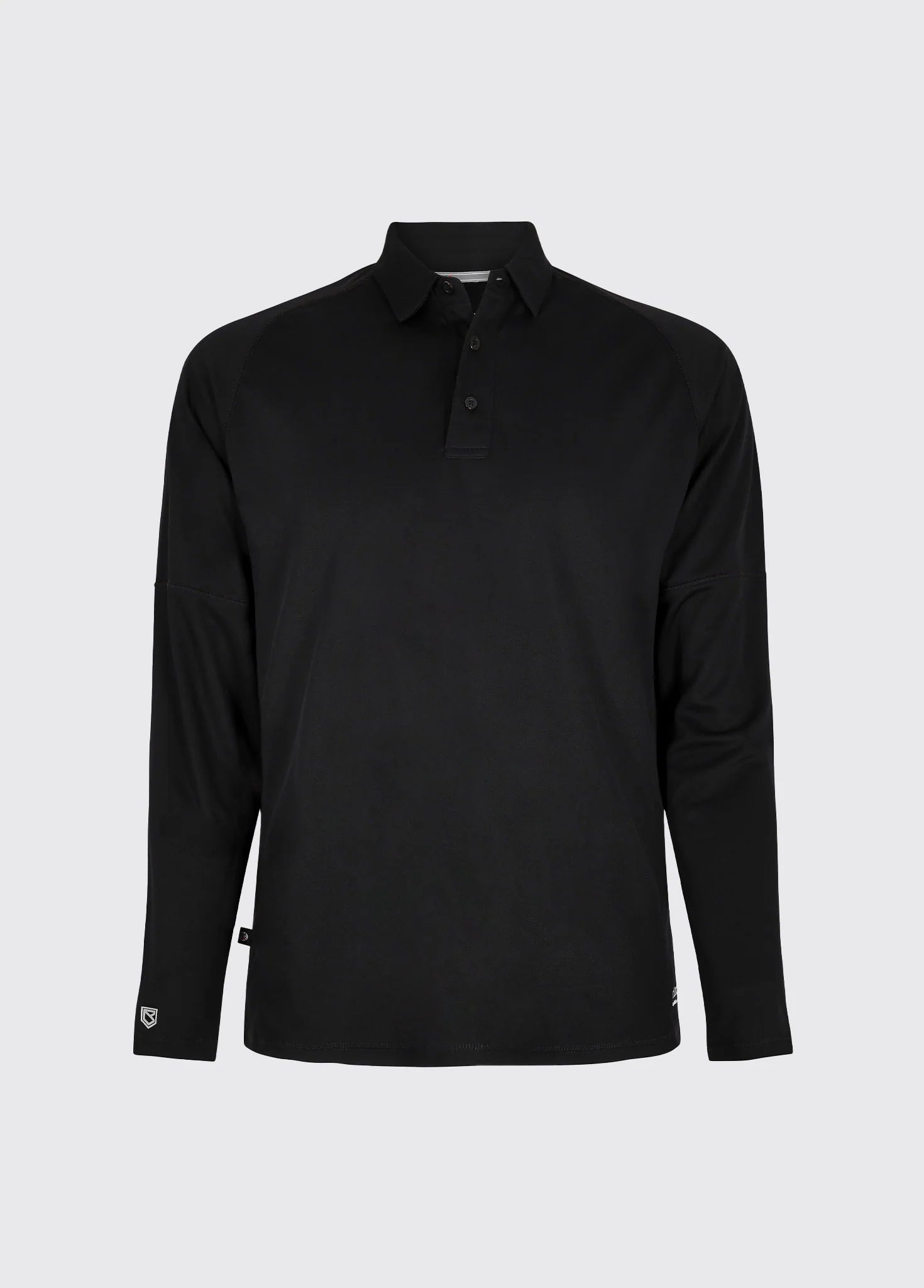 Polo técnico de manga larga para hombre Piraeus con protección solar UPF50+