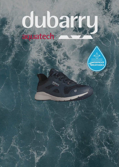 Sneaker náutica impermeable y antideslizante para mujer Cowes Dubarry