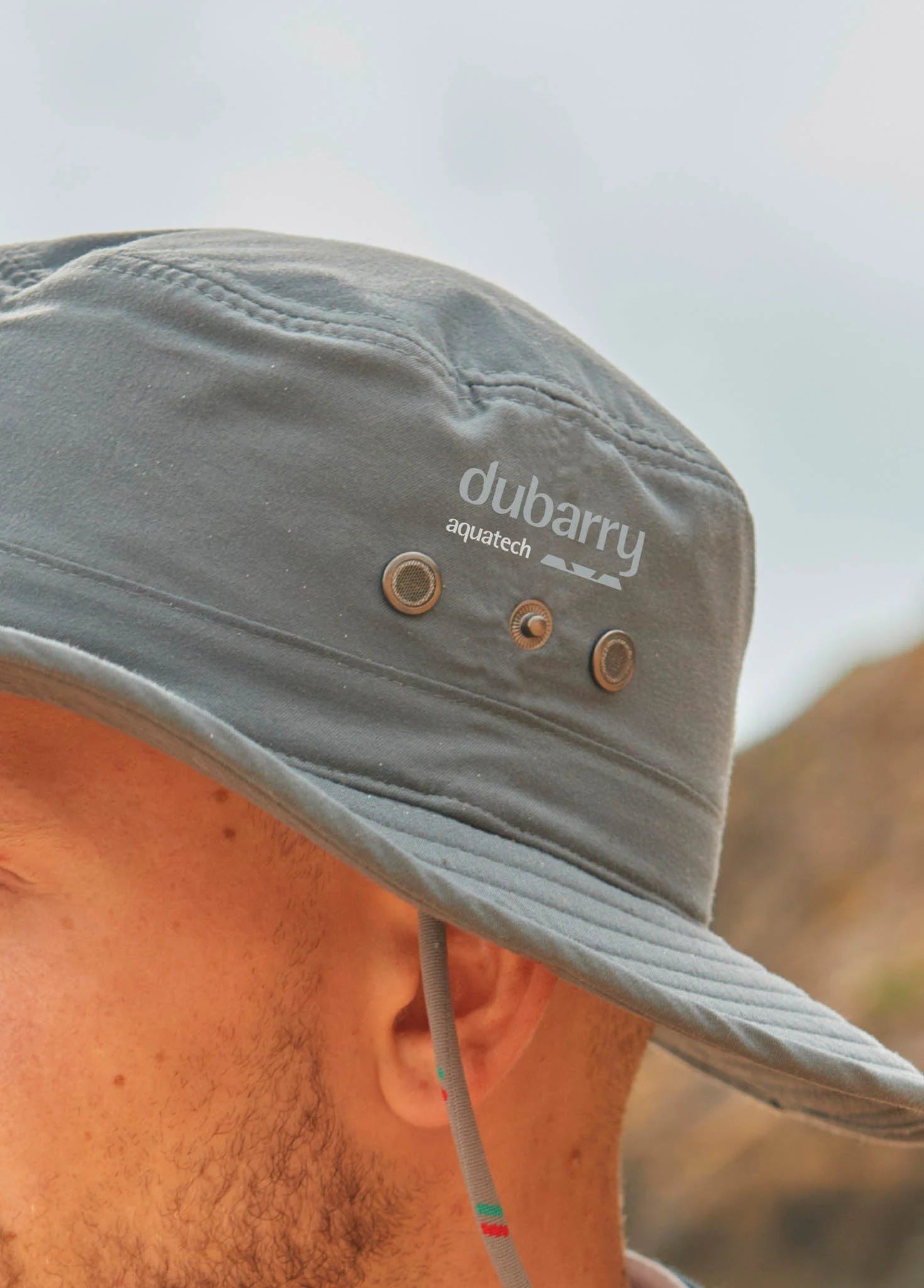 Sombrero de sol Génova ala ancha repelente agua UPF 50 DUBARRY
